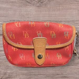 Dooney and Bourke Red Signature Wallet